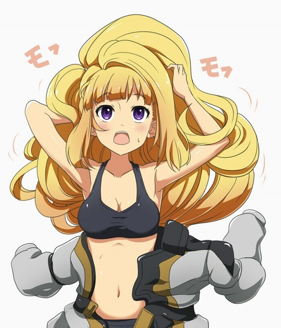 【二次エロ】【ガンダム】金髪の可愛いクーデリア・藍那・バーンスタインちゃんがオッパイを強調しちゃう二次画像♪２ 2