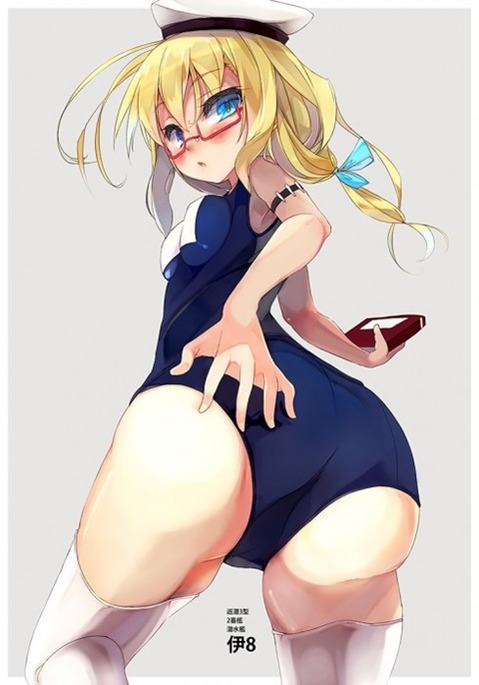 【艦これ】伊8の二次エロ画像②　80枚【艦隊これくしょん】 6