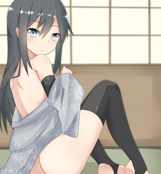 【二次エロ】【艦これ】ロリっ子すぎる制服娘朝潮ちゃんのパンチラ画像がみたい！ 23