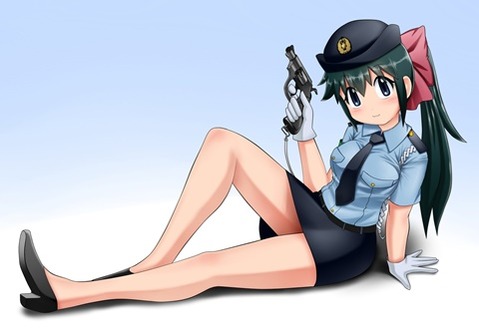 ポニーテールが可愛い女の子の二次エロ画像⑨　25枚 14
