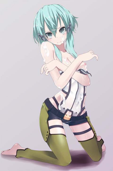 【SAO】シノン(朝田詩乃)のエロ画像　100枚【ソードアート・オンライン】 50