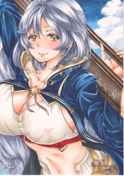 【グラブル】シルヴァの二次エロ画像　60枚【グランブルーファンタジー】 58