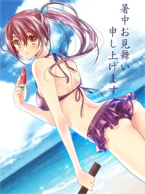 ポニーテールが可愛い女の子の二次エロ画像⑲　25枚 17