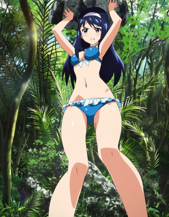 【非エロ】ロリなのに巨乳キャラな女の子のビキニや競泳水着画像がみたい！ 11