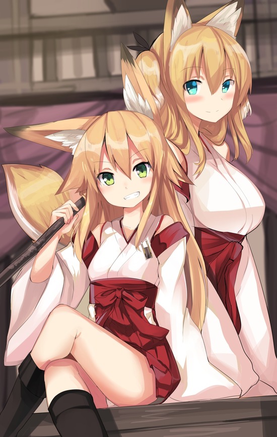 【二次】狐耳な女の子の可愛い画像が見たい！ 9 12