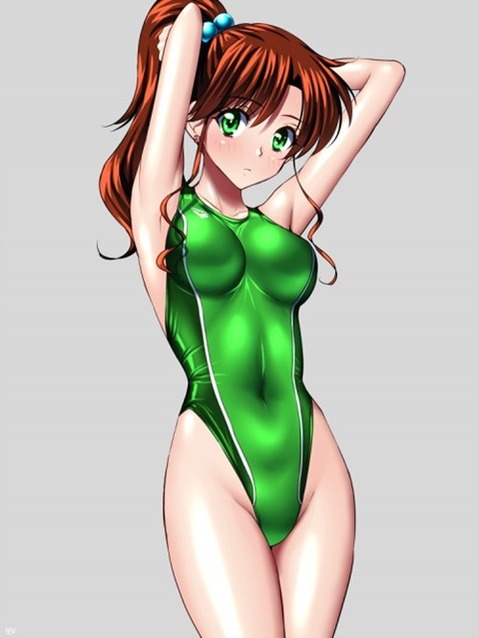 ポニーテールが可愛い女の子の二次エロ画像⑳　25枚 9