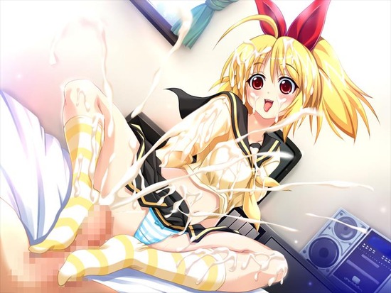 【二次エロ】足コキでシコシコ抜いてくれる二次エロ画像がみたい！ 5
