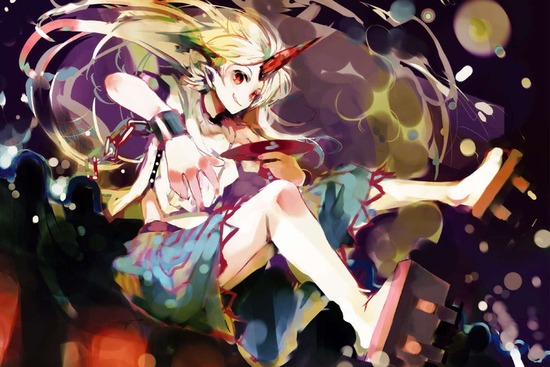 【二次エロ】【東方Project】角が生えた二次キャラ、星熊勇儀姐さんの爆乳オッパイにハマりそうな画像がみたい！② 4