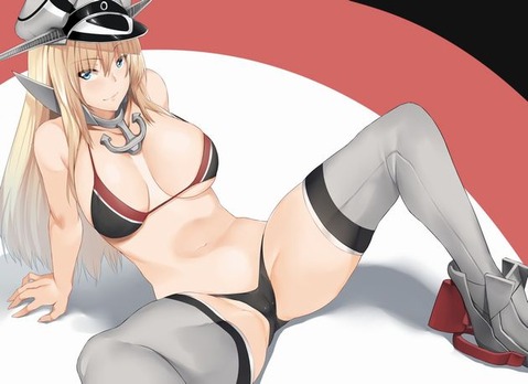 【艦これ】ビスマルクの二次エロ画像③　60枚【艦隊これくしょん】 40