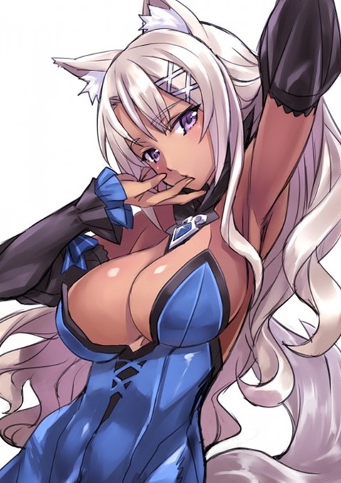 褐色肌がセクシーな女の子の二次エロ画像④　100枚 43