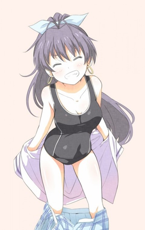 ポニーテールが可愛い女の子の二次エロ画像⑱　25枚 11