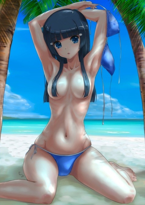 褐色肌がセクシーな女の子の二次エロ画像③　100枚 77