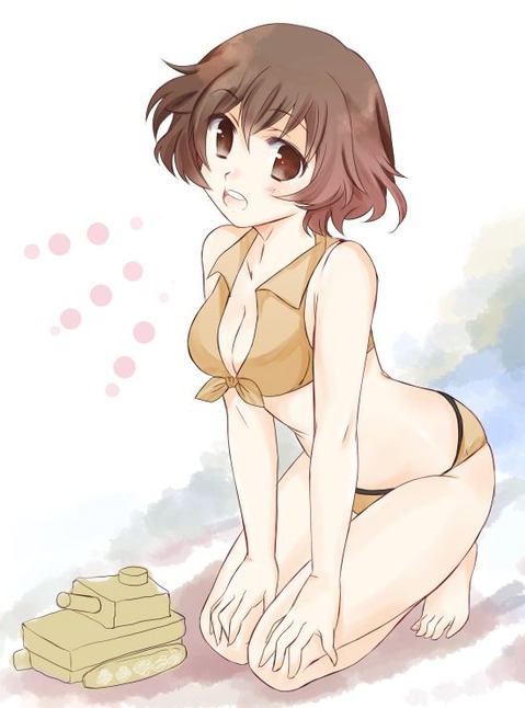 【ガルパン】秋山優花里の二次エロ画像　100枚【ガールズ＆パンツァー】 37