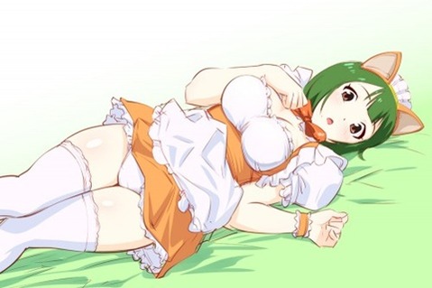 猫耳が可愛い女の子の二次エロ画像①　100枚 54