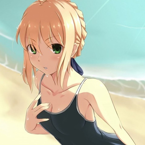 【Fate】セイバーの二次エロ画③　100枚 69