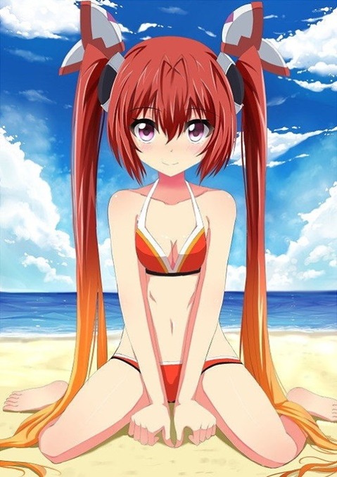 ツインテールの女の子の二次エロ画像⑤　100枚 92