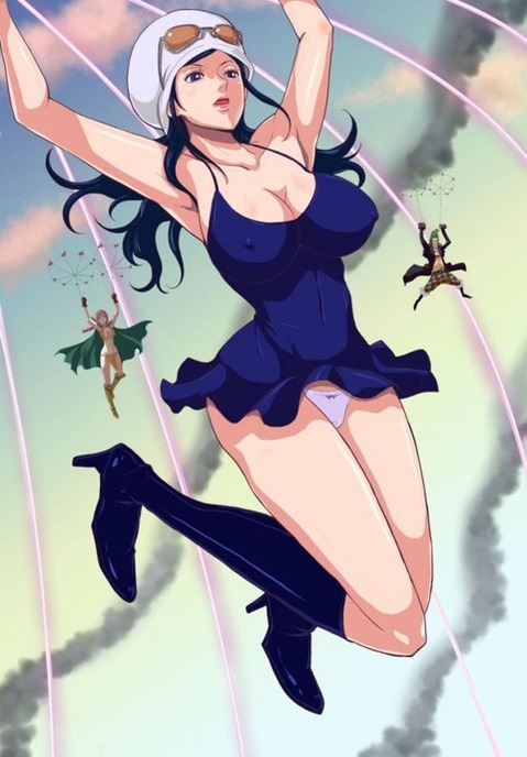 【ONE PIECE】ニコ・ロビンの二次エロ画像　100枚【ワンピース】 57