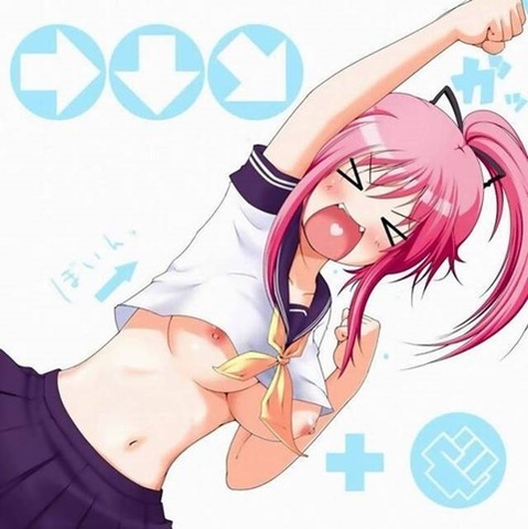 ポニーテールが可愛い女の子の二次エロ画像⑯　25枚 23