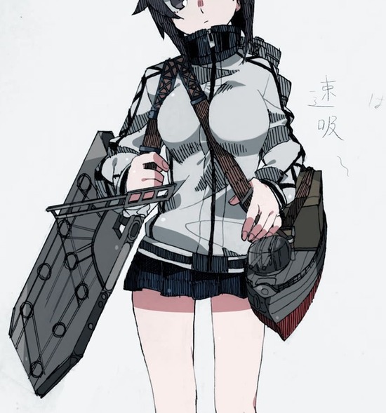 【二次エロ】【艦これ】猫耳の年下系艦娘、速吸ﾁｬﾝの綺麗な美乳画像がみたい！ 24