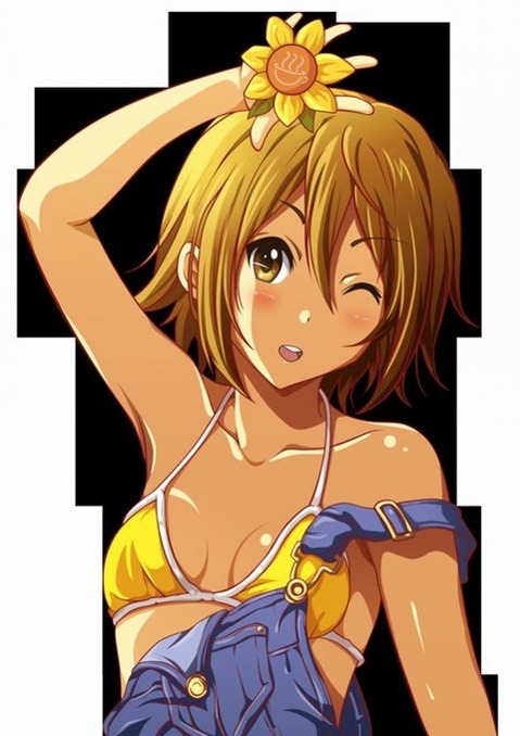褐色肌がセクシーな女の子の二次エロ画像②　100枚 15