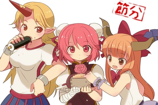 【二次エロ】【東方Project】角が生えた二次キャラ、星熊勇儀姐さんの爆乳オッパイにハマりそうな画像がみたい！② 13