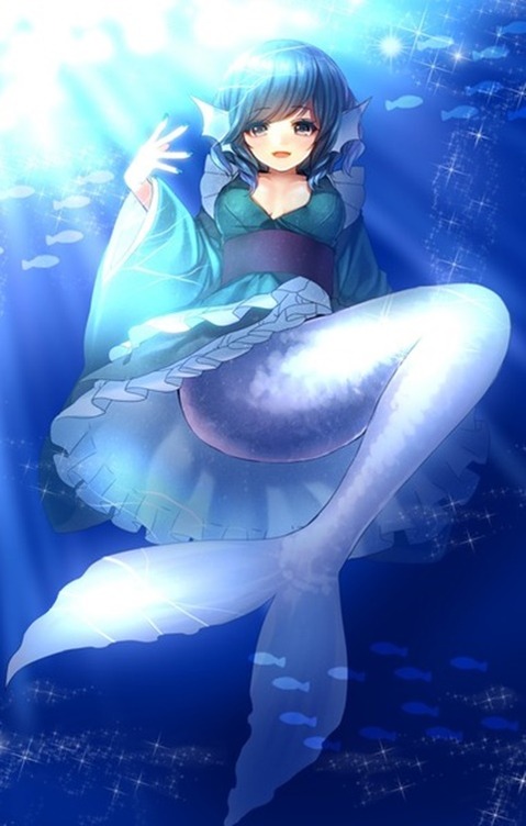 【東方】わかさぎ姫の二次エロ画像②　50枚【東方Project】 9