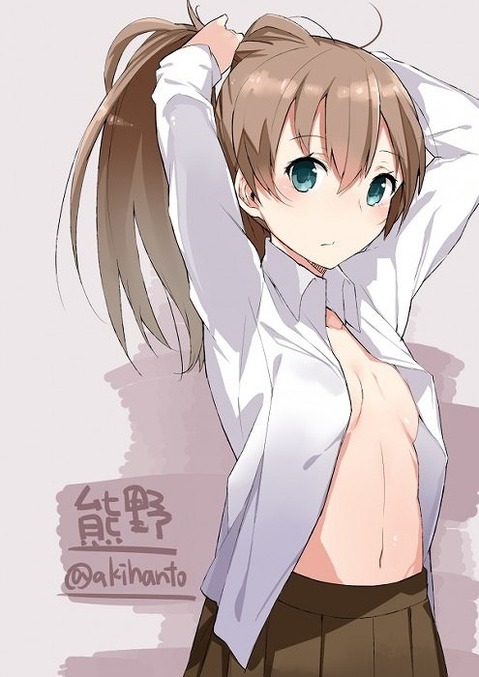 【艦これ】熊野のエロ画像　50枚【艦隊これくしょん】 38