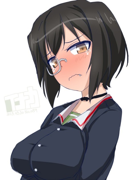 【ガルパン】河嶋桃の二次エロ画像　50枚【ガールズ＆パンツァー】 34
