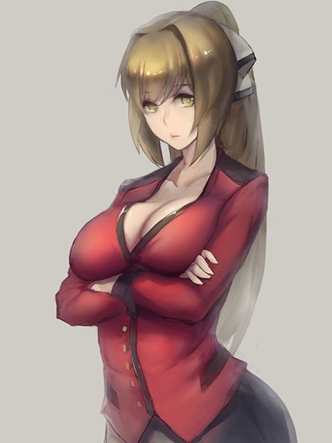 ポニーテールが可愛い女の子の二次エロ画像⑯　25枚 2