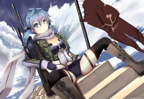 【SAO】シノン(朝田詩乃)のエロ画像　100枚【ソードアート・オンライン】 86