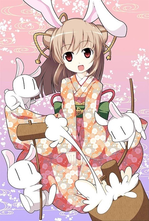 うさ耳が可愛い女の子の二次エロ画像②　100枚 81