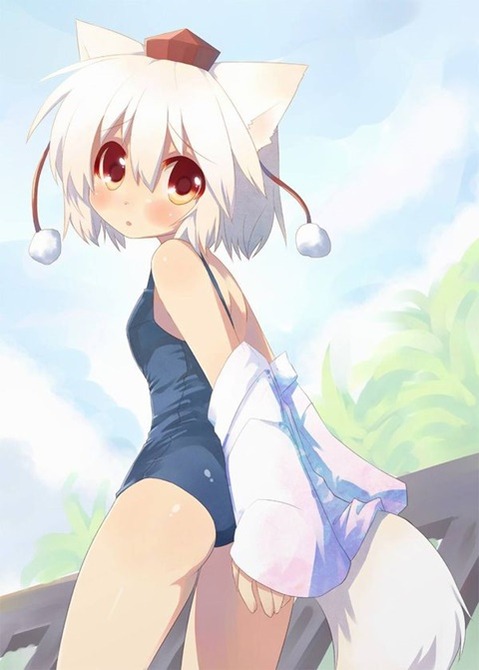 スク水(スクール水着)を着てる可愛い女の子の二次エロ画像②　100枚 34