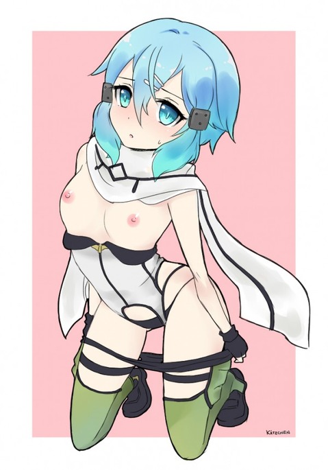 【SAO】シノン(朝田詩乃)のエロ画像　100枚【ソードアート・オンライン】 11