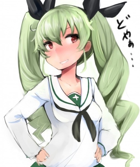 【ガルパン】アンチョビ(安斎千代美)の二次エロ画像　50枚【ガールズ＆パンツァー】 4