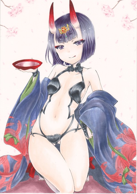 【Fate】酒呑童子の二次エロ②　100枚 29