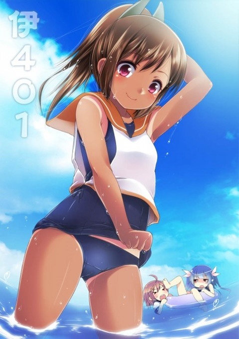 【艦これ】伊401の二次エロ③　50枚【艦隊これくしょん】 2