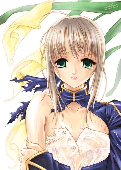 【Fate】セイバーの二次エロ画①　100枚 72