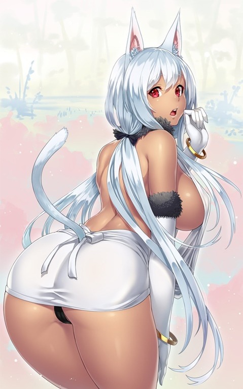 褐色肌がセクシーな女の子の二次エロ画像②　100枚 49