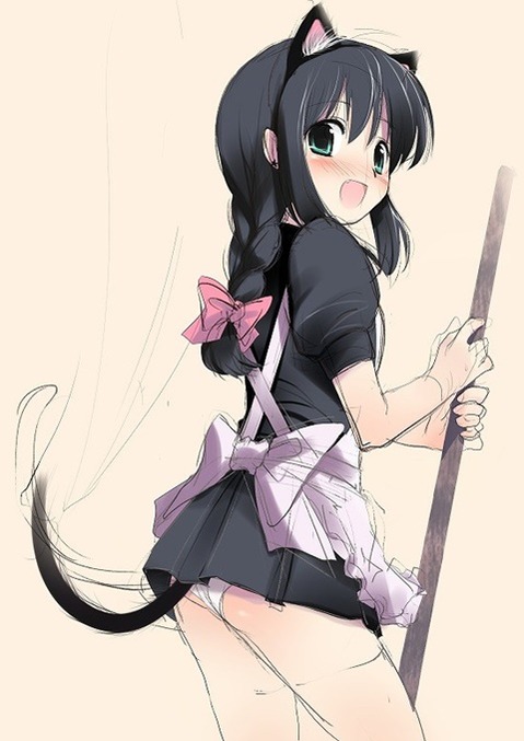猫耳が可愛い女の子の二次エロ画像②　100枚 95