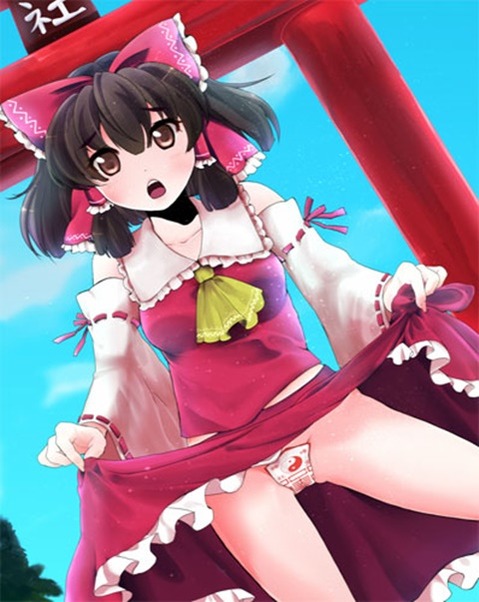 【東方】博麗霊夢の二次エロ画像②　100枚【東方Project】 18