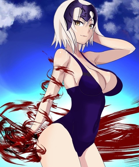 【Fate】ジャンヌ・オルタの二次エロ画　100枚 71