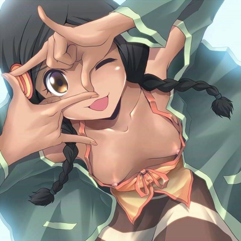 褐色肌がセクシーな女の子の二次エロ画像④　100枚 62