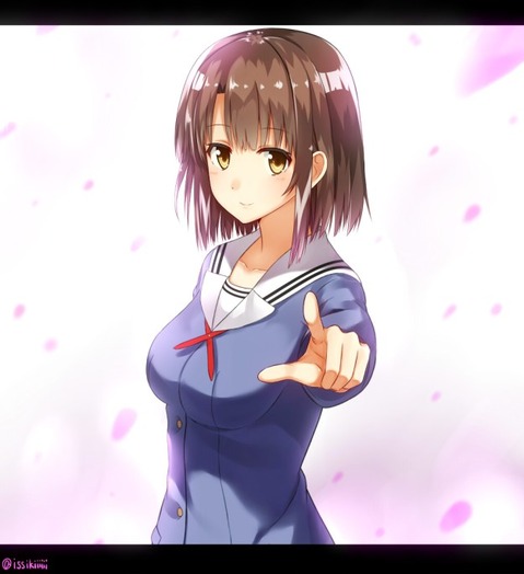 【冴えカノ】加藤恵の二次エロ画像　100枚【冴えない彼女の育て方】 61