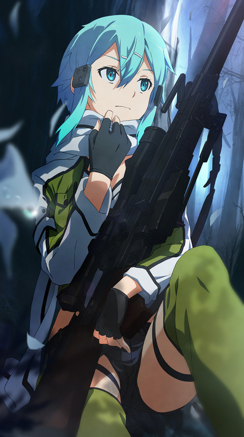 【SAO】シノン(朝田詩乃)のエロ画像　100枚【ソードアート・オンライン】 52