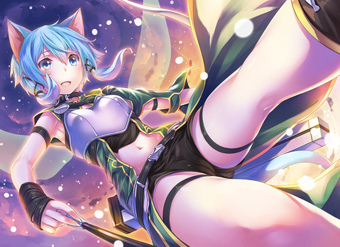 【SAO】シノン(朝田詩乃)のエロ画像　100枚【ソードアート・オンライン】 30