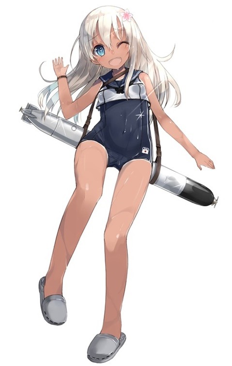 【艦これ】呂500(ろーちゃん)の二次エロ画像②　100枚【艦隊これくしょん】 1