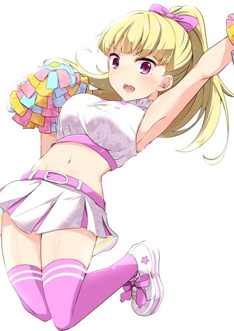 ニーソ・ニーハイを履いた女の子の二次エロ画像⑦　100枚 72
