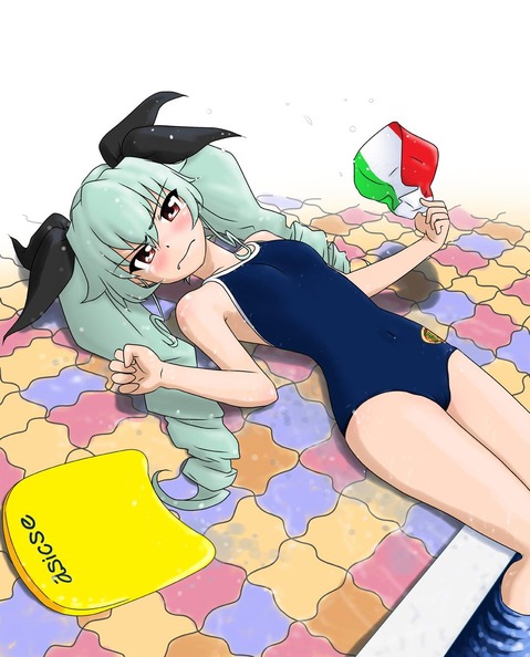 【ガルパン】アンチョビ(安斎千代美)の二次エロ画像　50枚【ガールズ＆パンツァー】 39