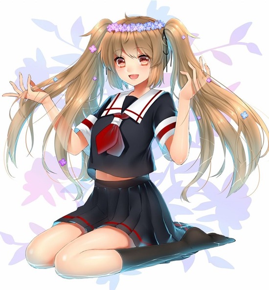 【非エロ】【艦これ】村雨ちゃんの小さな体が堪能できるキュートで可愛い画像がみたい！ 18