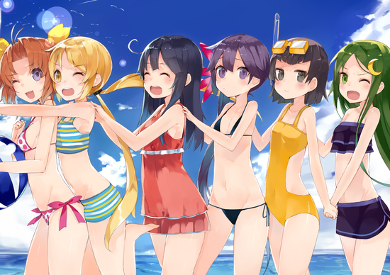 【二次】【艦これ】みんなで集まっている集合絵が見たい！ 2 21
